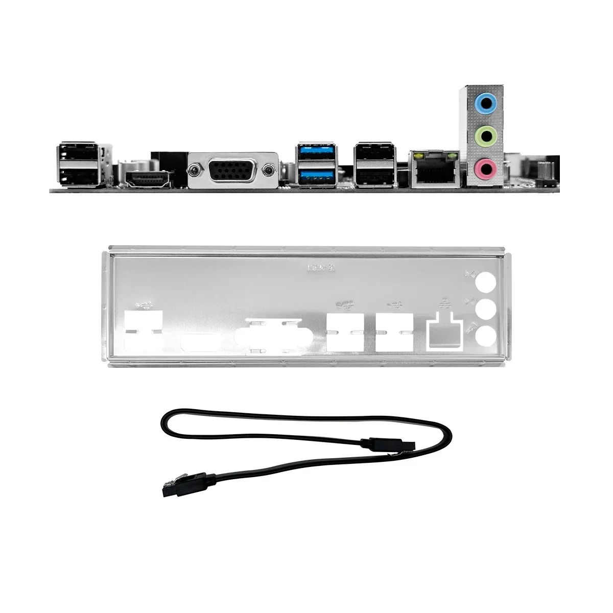 Placa base ZSUS H81 LGA 1150, Base de soporte para placa base Pentium Celero Core i3 i5 i7 4. ° procesador DDR3 RAM SATA3.0 USB3.0