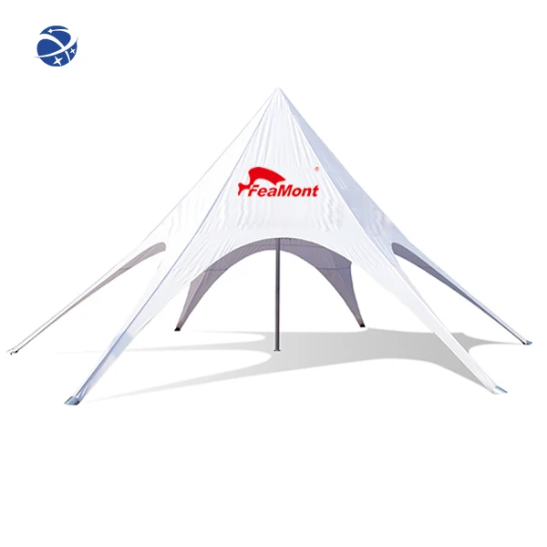 

YYHC Custom 6m Double Top Gazebo Spider Event Star Tent for Advertising for Outdoor Display and Camping on Beach