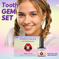 Sparkle Instantly! Professional Tooth Gem Kit - Safe, Easy DIY Dental Adhesive Glitter Gems for Home Use, Complete Beauty Smile