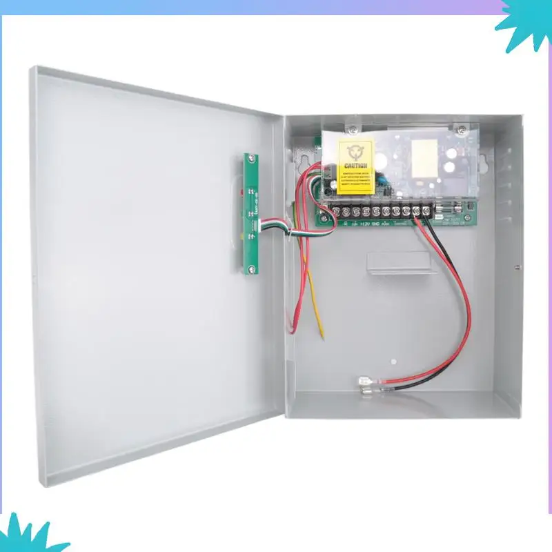 ABZW 208CK-D AC 110-240V DC 12V/5A ドアアクセス制御システムスイッチング電源 UPS 電源