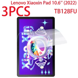 Protecteur d'écran pour tablette Lenovo Xiaoxin Pad 10.6 pouces, 3 pièces, Film de protection en PET souple, 2022 TB-128FU