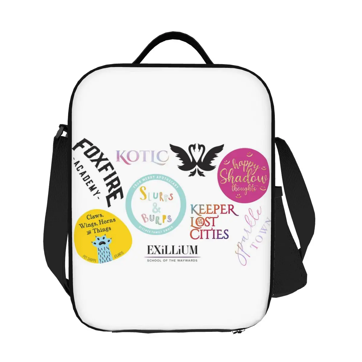 

Сумки для обеда Keeper Of The Lost Cities, изолированная коробка для бенто, портативная сумка для обеда, сумки для пикника, термосумка для женщин, детей, школы