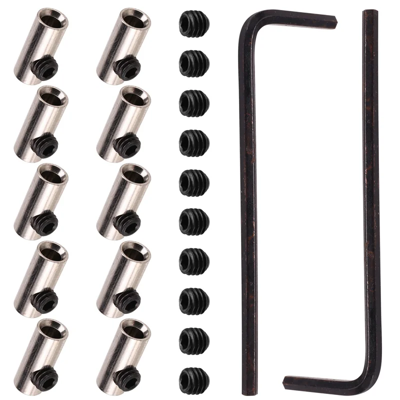 Hot Sale Pinion Reducer Sleeve Adapter 3.175Mm To 5Mm Motor Shaft Pinion Adapter /W Wrench Screw For RC Boat Car 10PCS