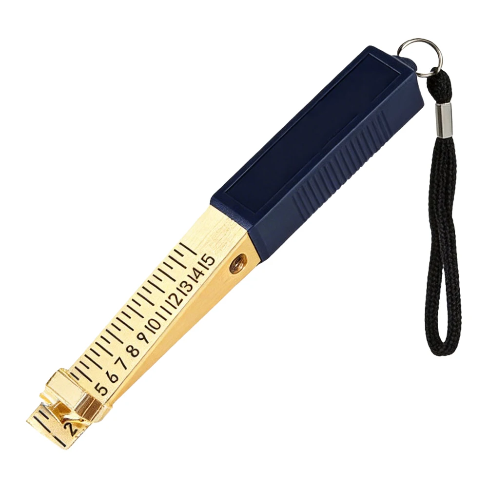 Metal Door Gap Measuring Tool Thickness Measurement 0 To 15mm WedgeFeeler Gauge Gap Gauge Interlock Gauge Taper Feeler