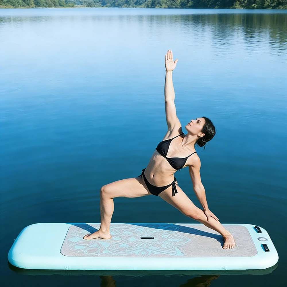 Надувная складная доска для во – обзор и цена Pilates Yoga Class