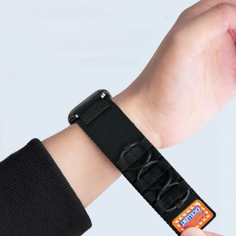 Tecelagem pulseira de náilon para samsung galaxy watch ultra 2025 47mm pulseira esportiva para galaxy watch 8/8 clássico 40/44/46mm correa