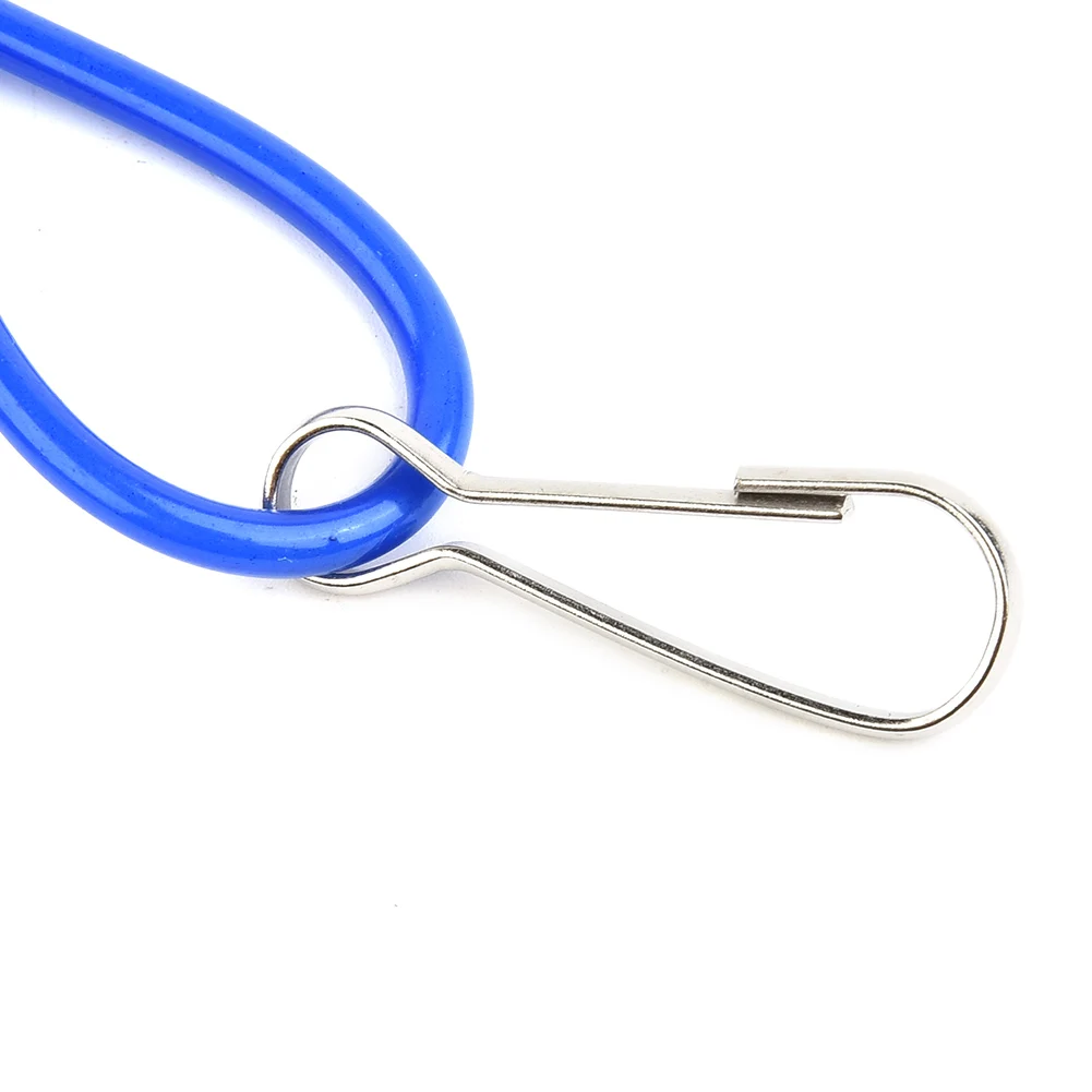 

1.6M Floating Safety Lanyard Boat Switch Key Lanyard Safety Rope Jet Ski Outboard Stop Kill KeyFloating Safety Lanyard Rope Blue