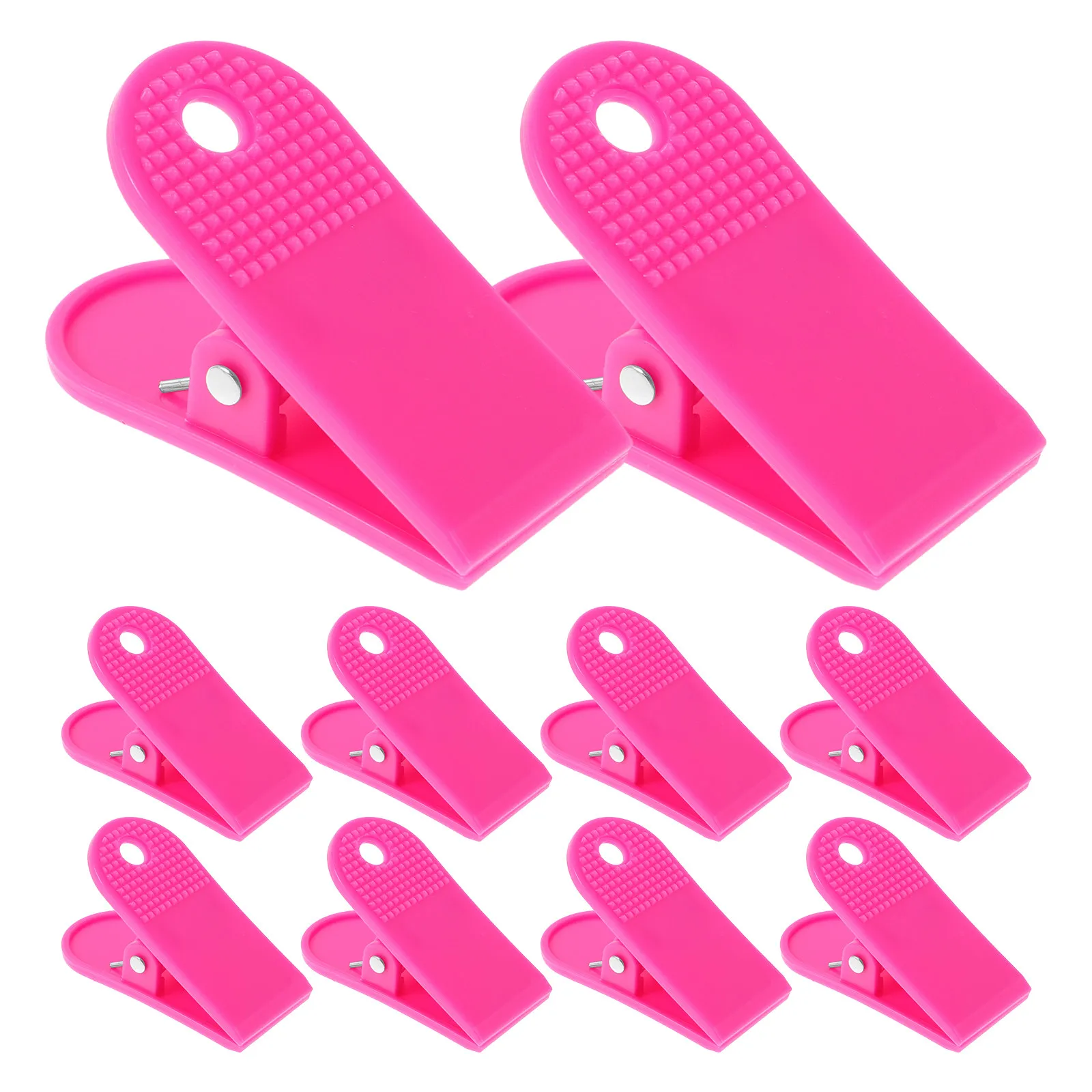 12Pcs Treadmill Emergency Stop Accessories Safety Clip Replacement for Running Machine Plastic Spring Clip Easy Install