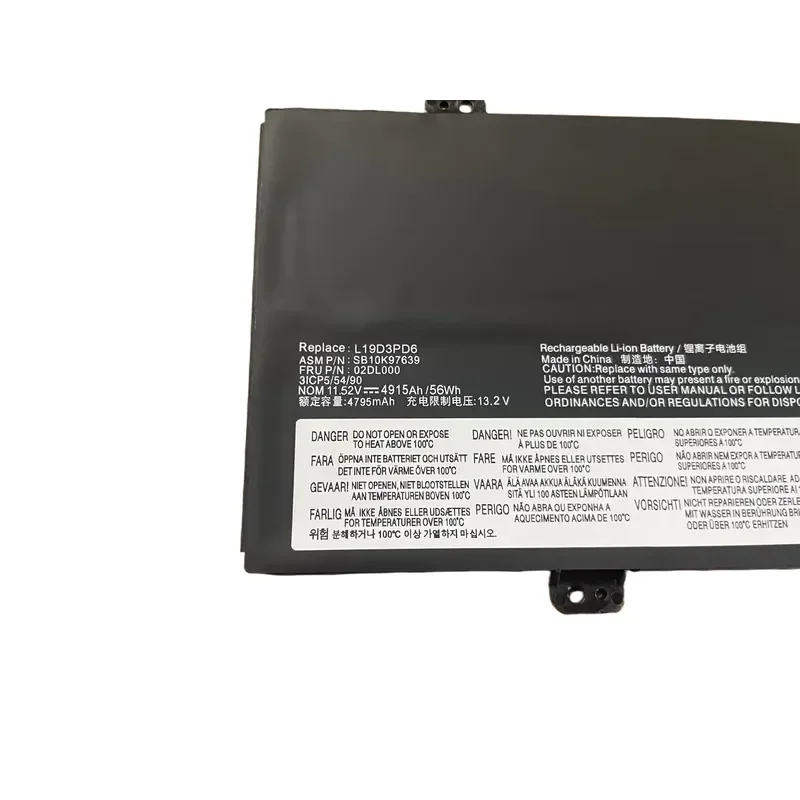 L19D3PD6 battery For Lenovo Flex 5-14 L19M3PD6  L19L3PD6 L19C3PD6