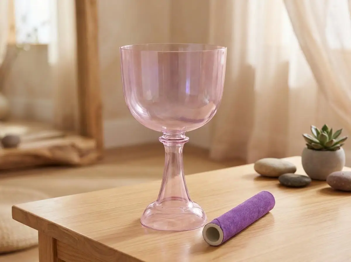 4th Octave B Note Crown Chakra or A or A# Note Perfect Pitch Grail 432Hz Sound Healing Magic Violet Crystal Singing Chalice Bell