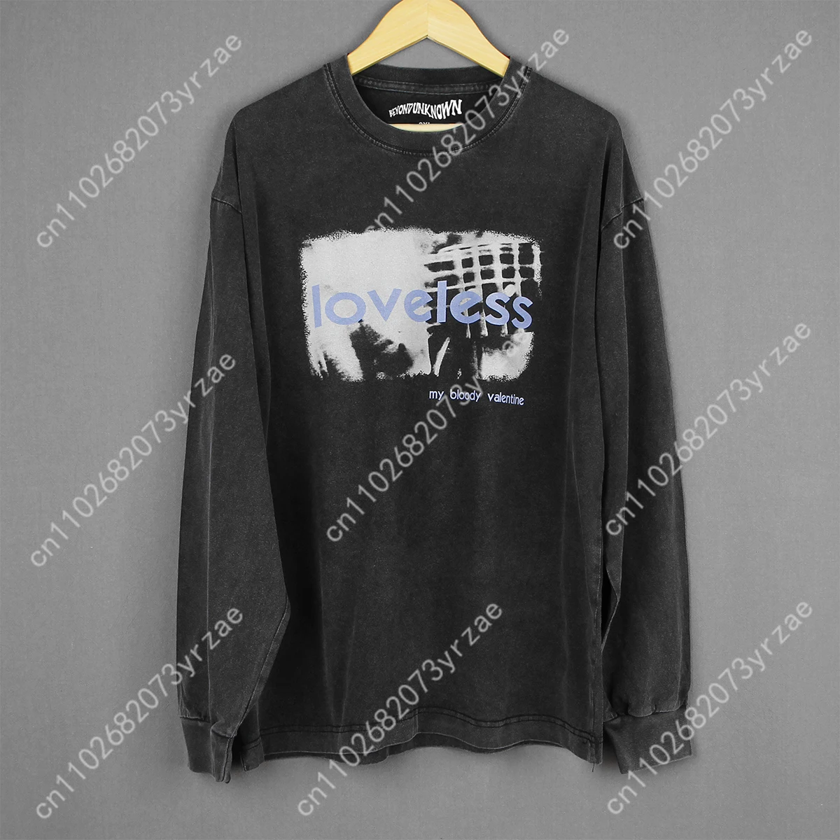 Koszulka My Bloody Valentine Loveless Retro Wash Męska Damska Wysokiej Jakości Bawełna Krótki Rękaw Miękka Oddychająca Koszulka Vintage