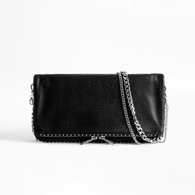 

Изысканная женская сумка французской моды 2025 года с бриллиантовыми крыльями, клатч-мессенджер, женская сумка через плечо, конверт