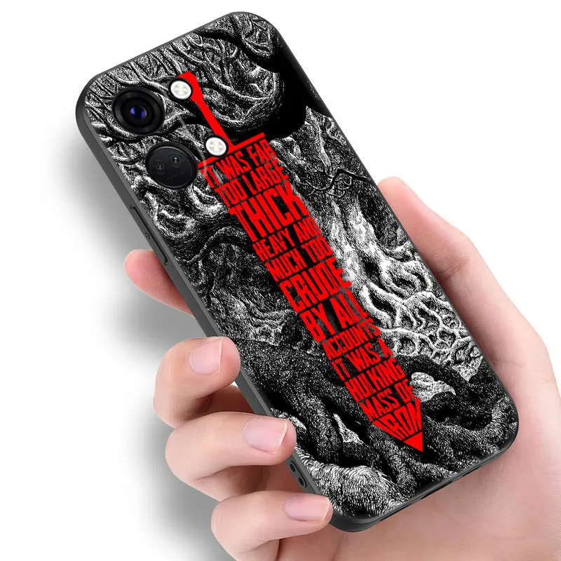 Anime Berserk Guts Black Phone Case For OnePlus Nord 3 2T N30 N300 N20 N200 CE2 CE3 Lite 10T 11 9RT ACE 2V Pro 5G Cartoon Cover