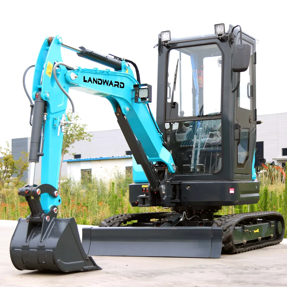 

Hot Sale Hydraulic Mini Excavator 2.5 Ton Construction Digging Machinery Customized 1800 KG High Quality With Cabin Mini Digger