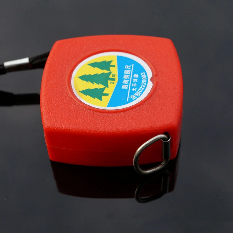 For Red 2m Retractable Diameter Tape Measure For Mini Practical Metric Ruler For Pipe For Cable Circumference Measuring Tool
