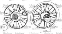 

696057 interior FAN engine PASSAT 1.9tdi