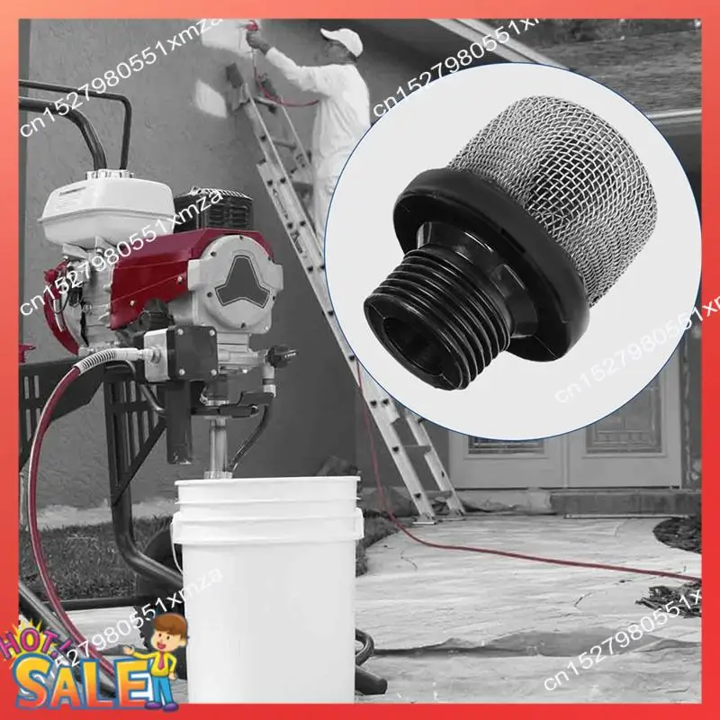ABCL 288716 Airless Paint Sprayer Inlet Strainer, 4 ชิ้น 3/4 นิ้วเปลี่ยน Inlet Strainer สําหรับ Airless Sprayer จิตรกร Pa