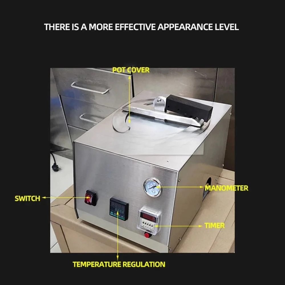 Reverse Pessure Machine Oral Dentistry Recoil Pressure Aggregator Remove Air Bubbles Injection Molding Equipment