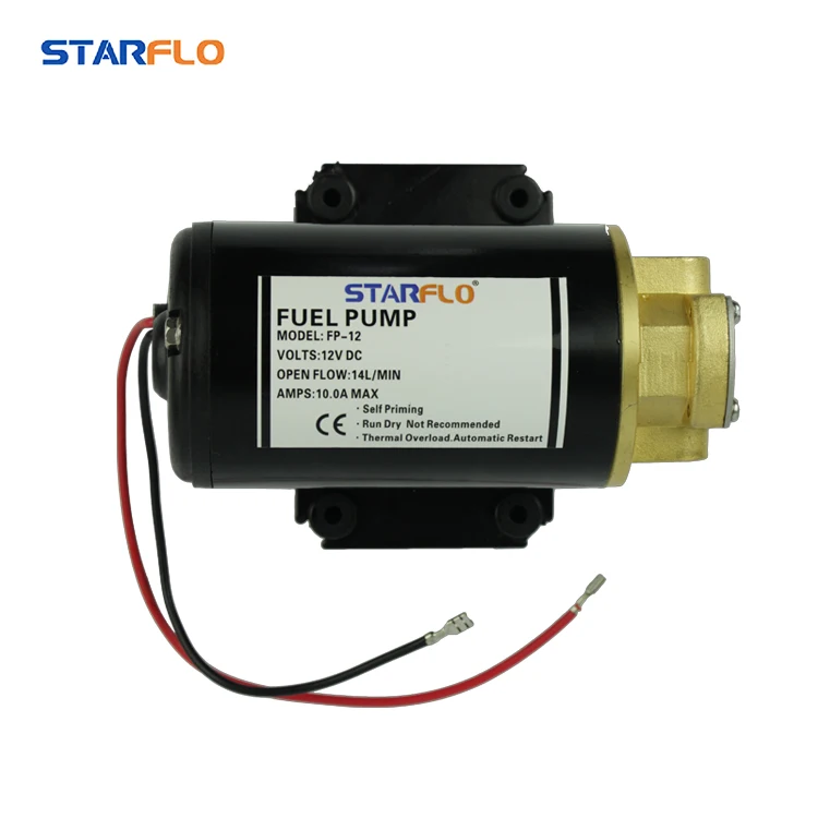STARFLO 12V/24V  Engine Fuel inje ction Pump Protected Professional Manufacture 12 Volt die sel Fuel Pump