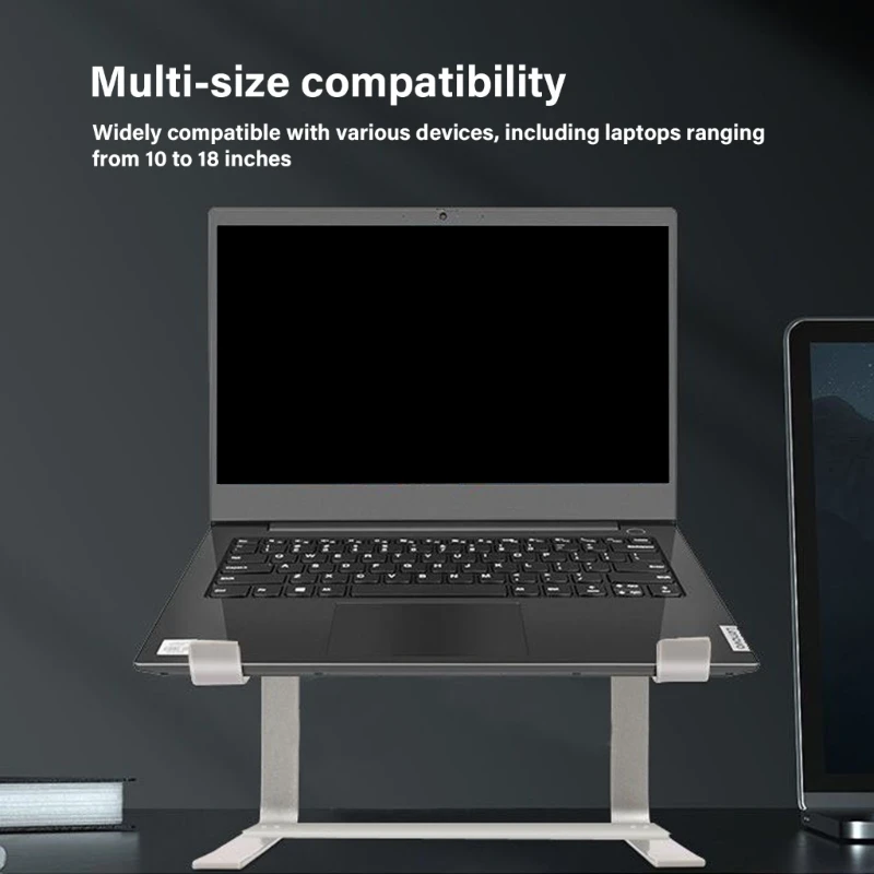 Laptop Desk Stand Adjustable Laptop Stand Metal Laptop Holder Stand Ergonomic Computer Holder Laptop Risers Computer