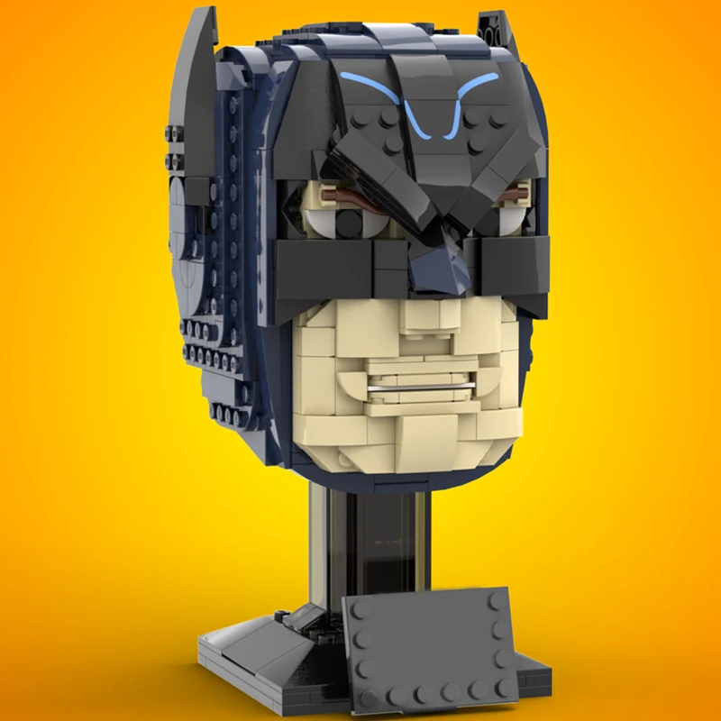 

НОВЫЙ 485 шт. герой фильм классический капот летучей мыши модель шлема DIY творческие идеи Рождественская детская игрушка сборка головоломка подарок на день рождения MOC-76238