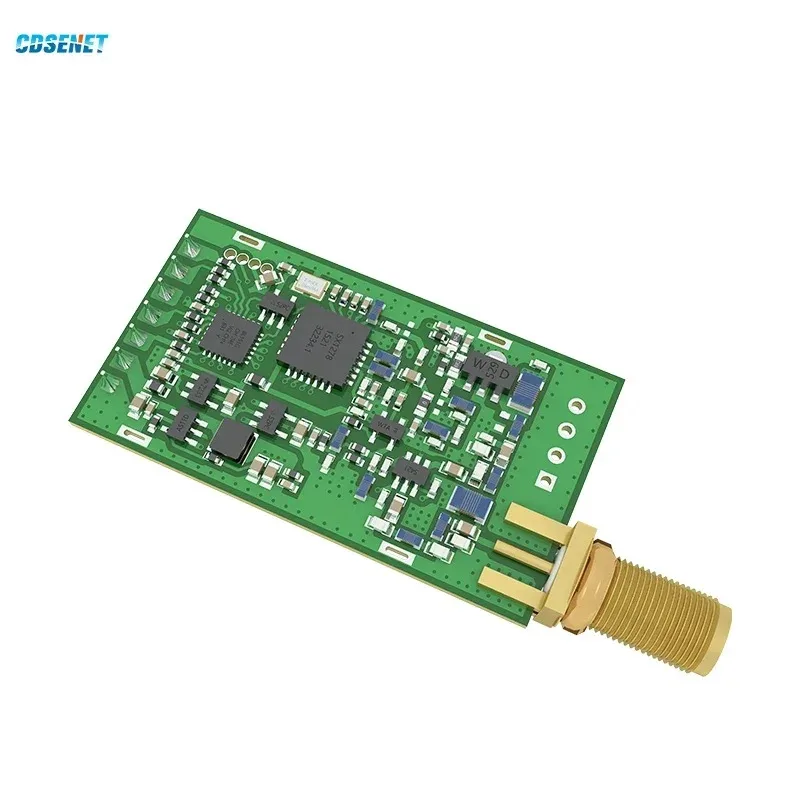 Technologie sans fil de port série LoRa RF UART 868MHz 915MHz 30dBm 8km longue portée SMA-K CDGENET E32-900T30D TTL DIP Trancsec