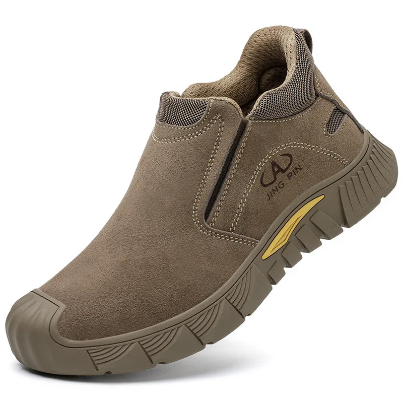 

Labor Insurance Shoes Anti-smashing Anti-puncture Safety Electric Welding Steel Baotou Shoes
