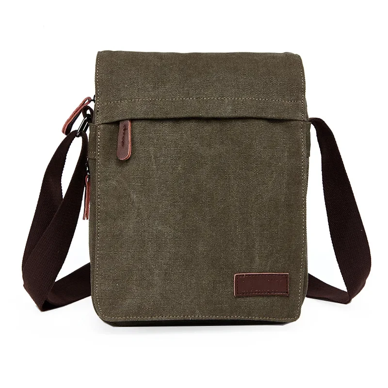 Casual Handbag Single Shoulder Bags Vintage Canvas Fashion New 2024 Zipper Ipad Bag Cellphone bag Messenger bags Tote bolsos 가방