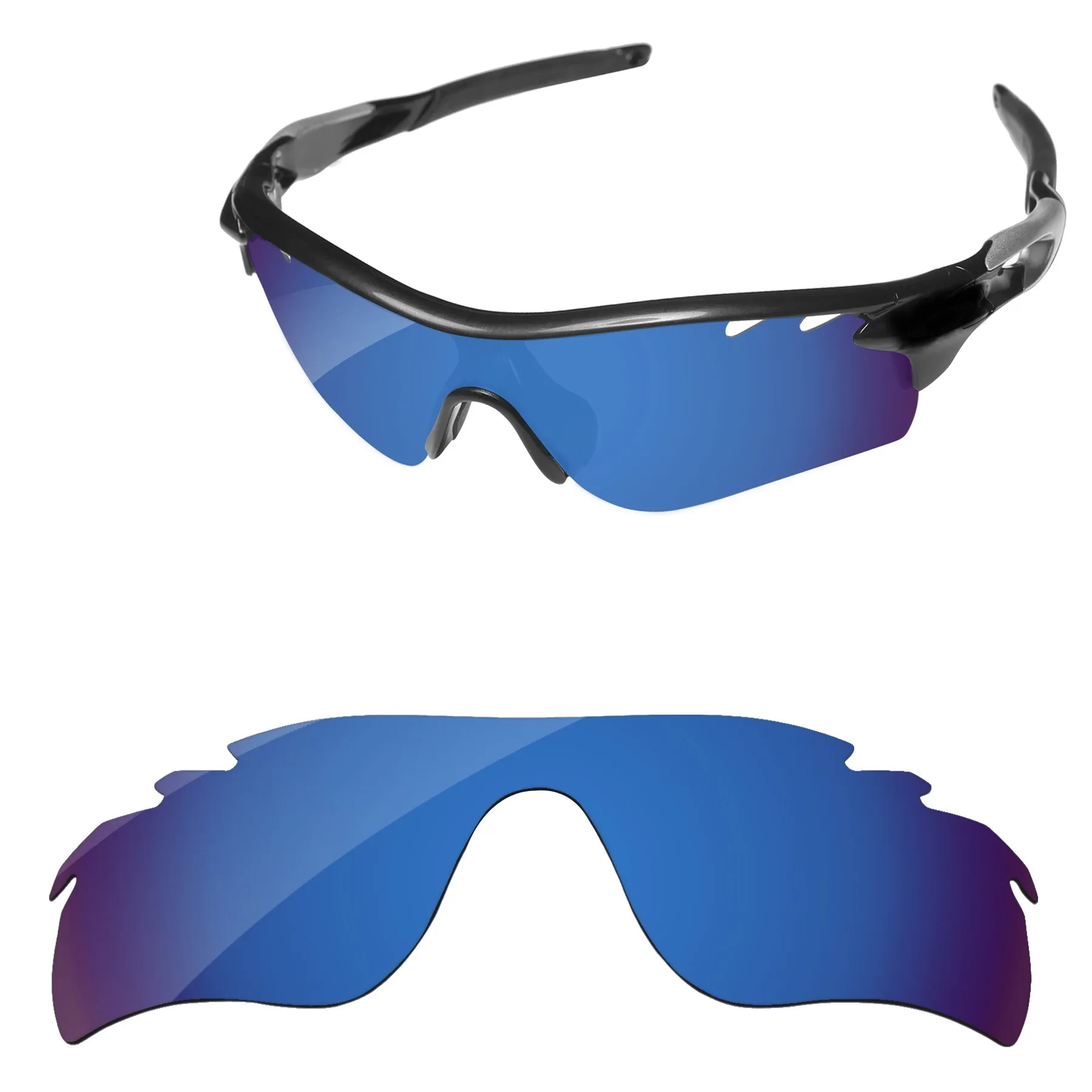 Qyvolux Replacement Lenses for Oakley RadarLock Path Vented Sunglasses Polarized - Multiple Options(not include the frame)