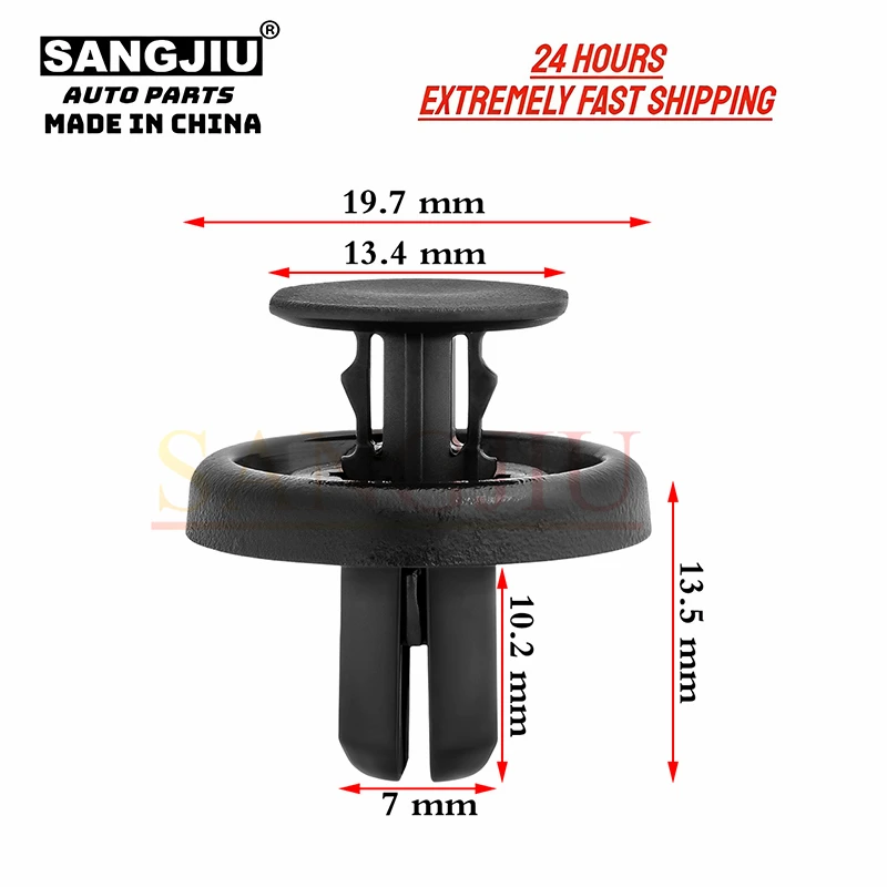 20 sztuk kompatybilny z Toyota 4Runner Avalon Camry Corolla Highlander Land Cruiser Prius Tacoma Fender Liner Clip 90467-07215