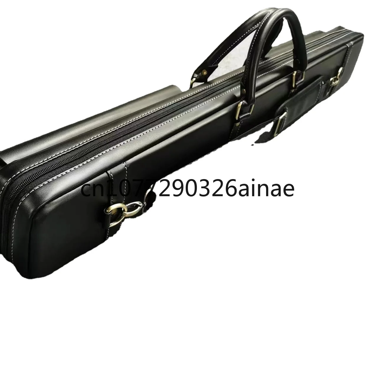 6-Hole Billiard Cue  Bag Leather Big Head Rd Bag Nine Ball Rod Rod Barrel Cue Cased Box High-Grade