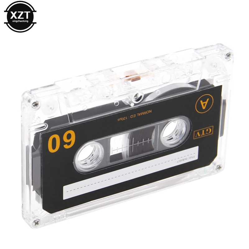 NEW Standard Cassette Blank Tape Player Empty Tape With 60 Minutes Magnetic Audio Tape Recording For Speech Music Recording