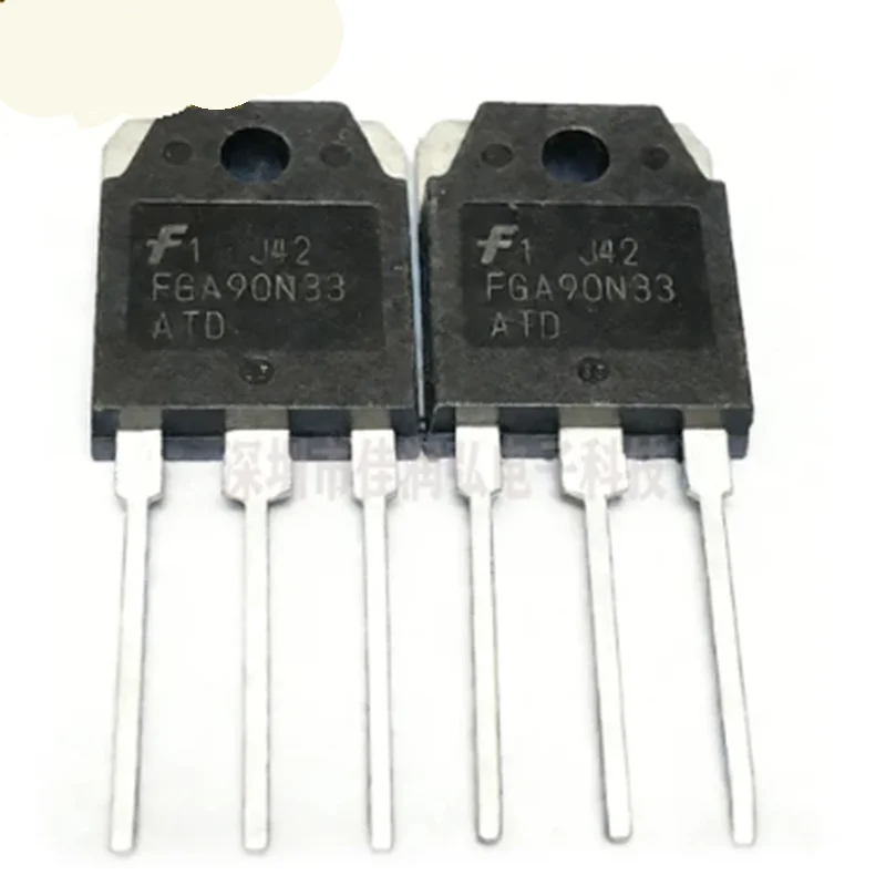 5pcs-20pcs FGA90N33ATD TO3P 330V 90A N-channel Trench IGBT, mainly aimed at PDP drivers and industrial power supplies