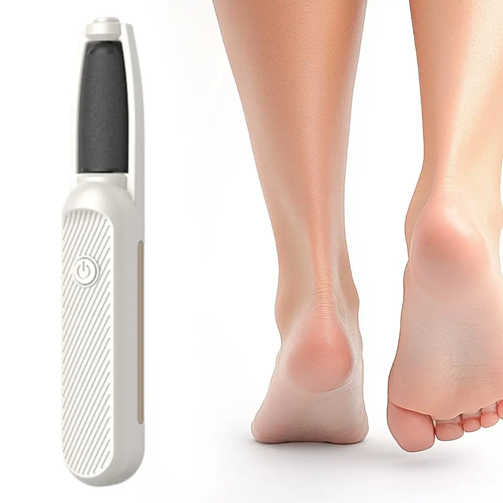 Broyeur de pieds électrique, outil de pédicure Rechargeable pour l'élimination des peaux mortes et des cuticules V8Q6