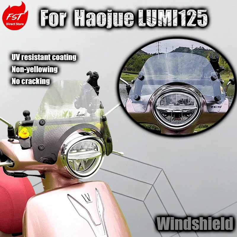 

Детали для модификации лобового стекла Haojue LUMI125, переднее ветровое стекло