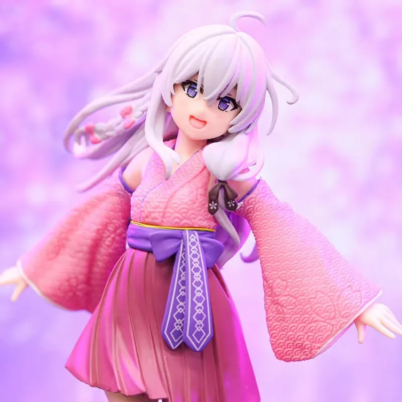 20-センチメートルかわいいアニメフィギュア魔女の旅イレーナアクションフィギュア魔女少女フィギュアコレクション装​​飾モデルおもちゃ人形ギフト