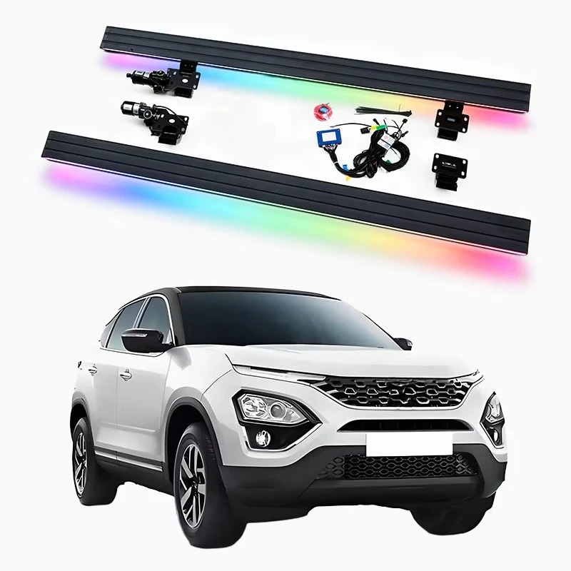 

Automatic Electric Power Neon LED Light Side Step Running Board for TATA HARRIER 2019+