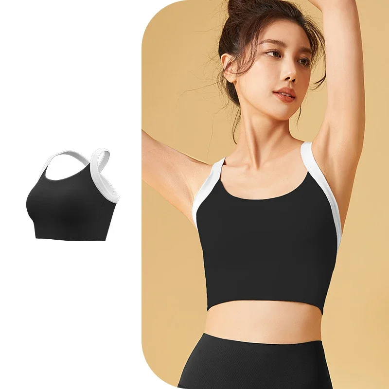 

S-2XL Hollow Out Women Sport Bra Fitness Yoga Running Vest Underwear High Support Push-up Gym wear Fitness Yoga Workout Tops