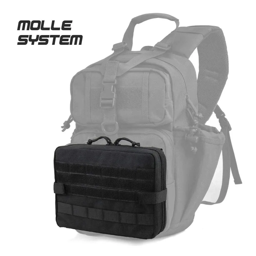 Taktische MOLLE Multifunktionstasche EDC Medizinische Ausrüstungszubehör Kleine Geräte-Organizer-Tasche für Wandern, Jagen, Angeln – Detail 22