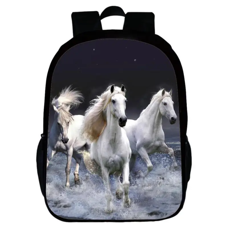 Hewan, Kuda, Ransel Anak Kapasitas Besar, Ransel Taman Kanak-Kanak, Tas Selempang