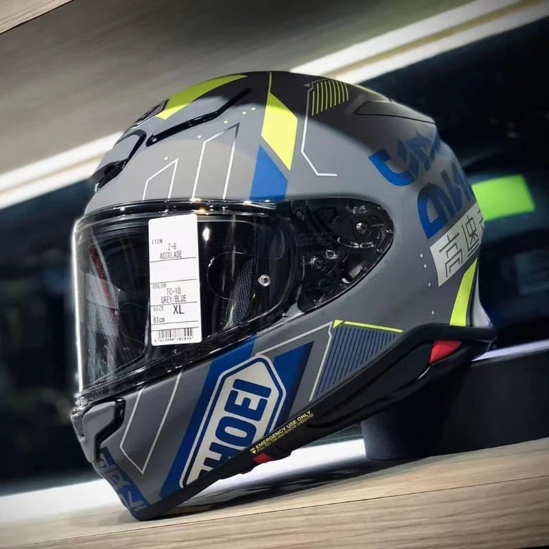 

Shoei Z8 RF-1400 NXR2 ACCOLADE TC-10 анфас мотоциклетный шлем для езды на мотокроссе гоночный мотоциклетный шлем
