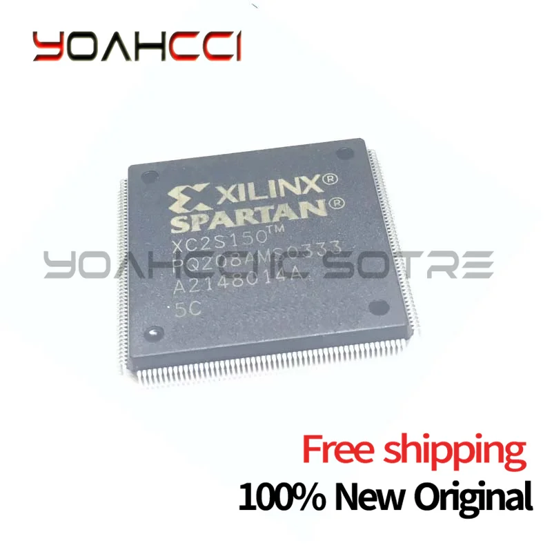 

(1-10piece)100% NEW original XC2S150-5PQ208C package QFP208 free shipping