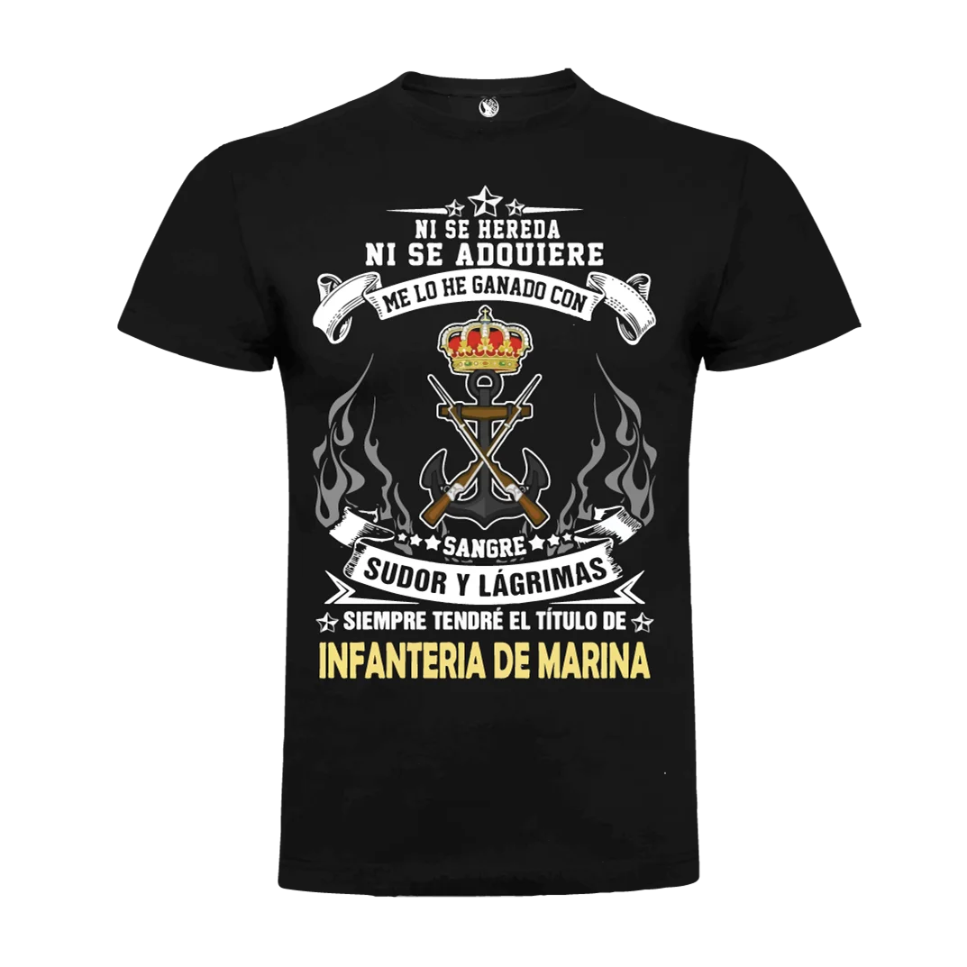 Camiseta infantería de marina Spain Army Men T-Shirt