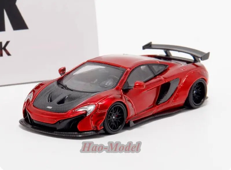 Star Modello 1/64 Per McLaren 650S LBWK Modello di Auto Pressofuso In Lega di Simulazione Per Bambini Giocattoli Ragazzi Regali Di Compleanno Hobby Display Collection