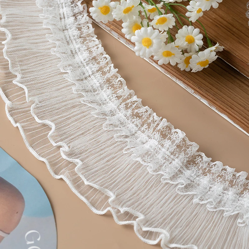 1Meter wedding dress needlework sewing accessories clothing DIY crafts supplies decorative lace fabric ribbons trimming