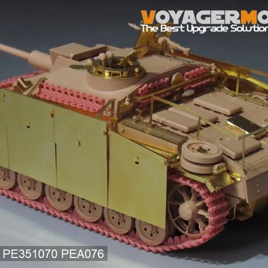 

Voyager Photo Etched Part 1/35 PE351153 WWII German StuG.III Ausf.G Early Production Basic(For TAMIYA 35197) NOT INCLUDE TANK