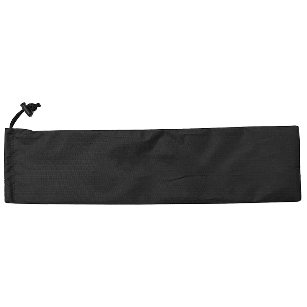 

Tent Rod Outdoor Storage Bag Durable Fishing Pole Tackle Bags Camping Accessories Portable Small Pocket Hang Bag Black Color
