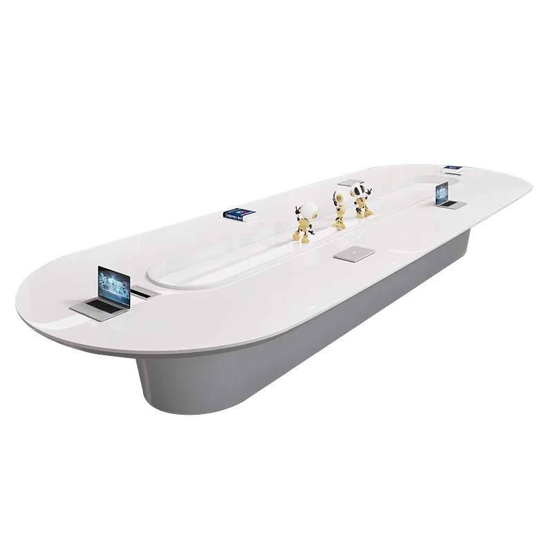 Conference table Large negotiation table Office oval table Furniture