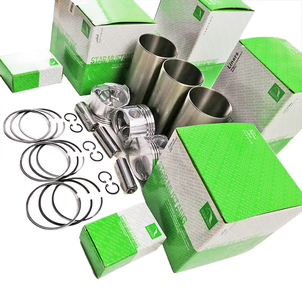 3TNE68 Cylinder Liner Kit 129904-22121 119265-22080 119265-22500 Suitable For Yanmar Engine Parts