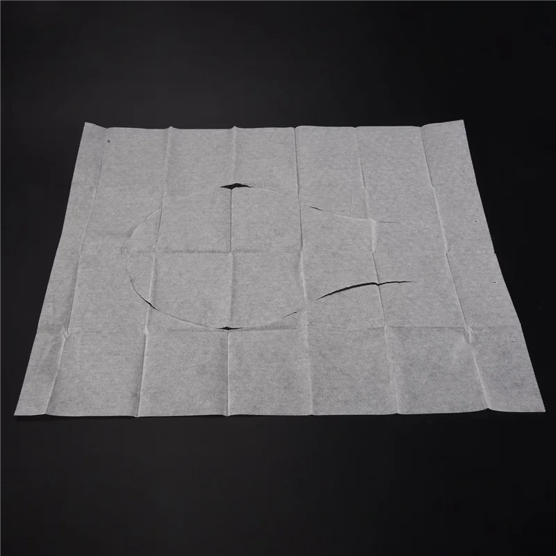 

A93Z 100Pcs/Pack Disposable Toilet Seat Cover Mat Waterproof Toilet Paper Pad For Travel/Camping Bathroom Accessiories